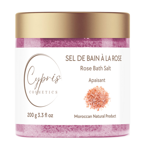 SEL DE BAIN À LA ROSE